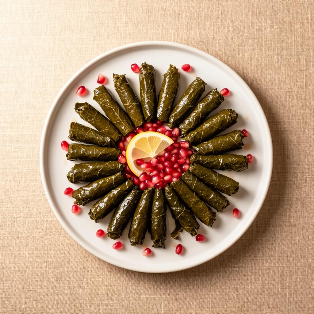Dolma med granatäpple