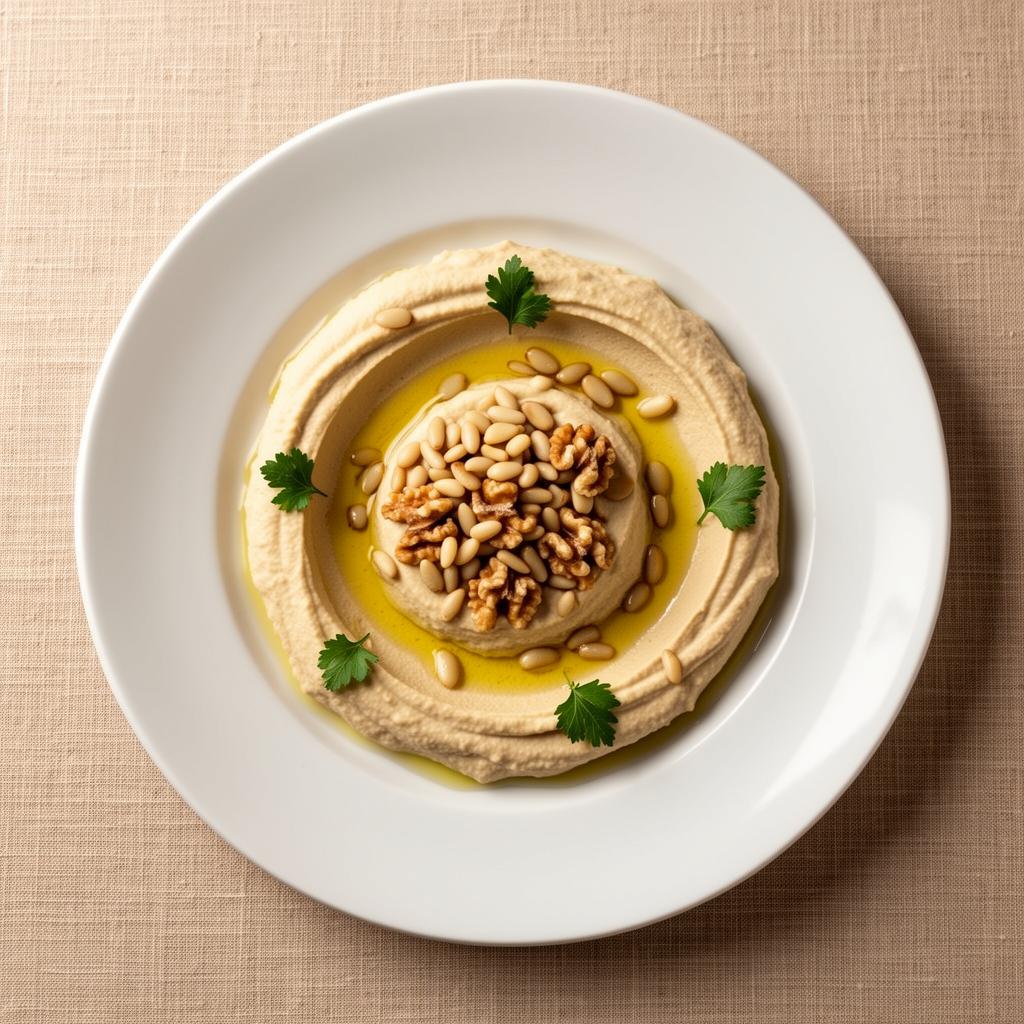 Hummus med nötter
